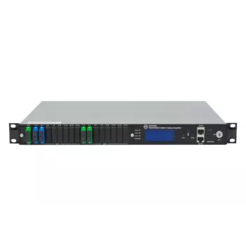 Оптический усилитель VERMAX NGE-4x18 SP, для сетей КТВ, 2 входа, 4*18dBm выход, CWDM 1310/1490/1550, RT1, 1U, серый (Vermax-NGE-4x18 SP)