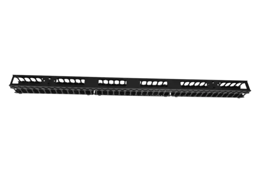 Органайзер кабельный ЦМО ВКО-П-42/48-9005, 42U, металл черный (ВКО-П-42/48-9005)