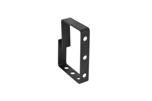 Органайзер кабельный одинарный 1U, черный, металл, СБ-9005 ЦМО (74115102101)