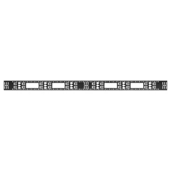 Органайзер кабельный SNR, вертикальный, 19", 42U, металл черный (SNR-VR-ORG-PDU-42)