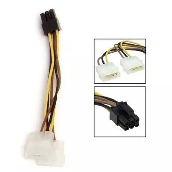 || Orient  переходник питания для видеокарт 2big->6pin () [147932] {}
