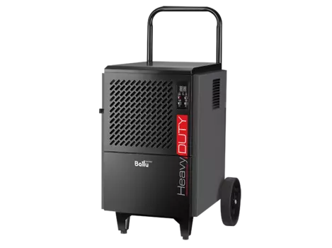 Осушитель воздуха напольный до 70м², 5.83 м³/мин, 50 л/сутки, 50 дБ, черный, Ballu BDI-50L