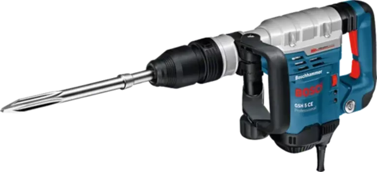 Отбойный молоток BOSCH GSH 5CE, SDS-Max, 1150Вт, 8.3 Дж, 2900 уд/мин, кейс, 6.2кг (0611321000)