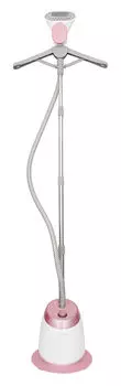 Отпариватель напольный Hyundai H-US02456 1.8 кВт, белый/розовый (H-US02456)
