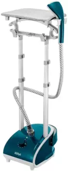 Отпариватель напольный Kitfort КТ-9292 1.95 кВт, бирюзовый/белый (КТ-9292)