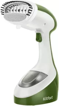 Отпариватель ручной Kitfort КТ-9297 1.6 кВт, белый/зеленый (КТ-9297)