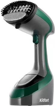 Отпариватель ручной Kitfort КТ-9298 1.6 кВт, серый/зеленый (КТ-9298)