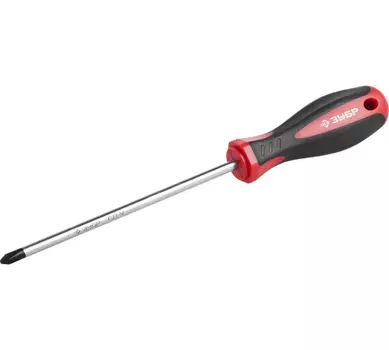 Отвертка крестовая PH2x150мм, CrV, магнитный наконечник, ЗУБР МАСТЕР (25062-2-150_z03)