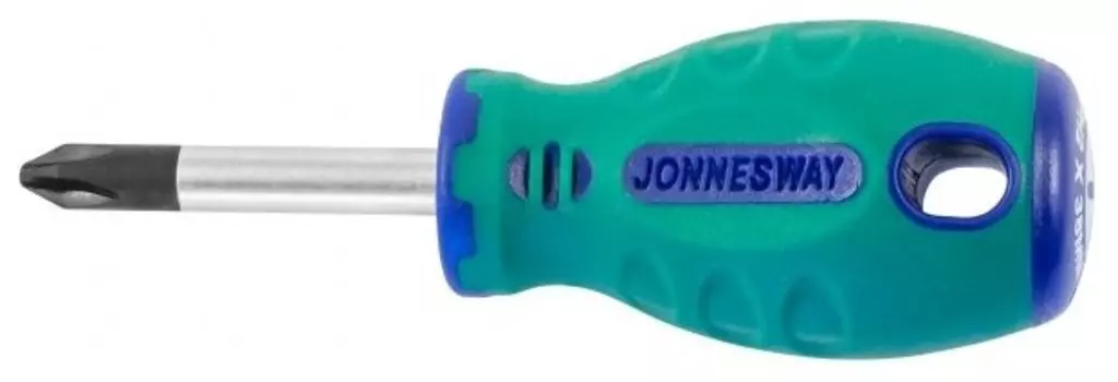 Отвертка крестовая PH2x- Jonnesway ANTI-SLIP GRIP D71P238 (49952)