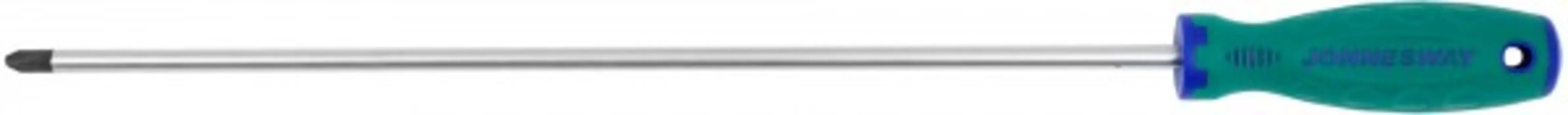 Отвертка крестовая PH3x400мм, Сталь S2, магнитный наконечник, прорезиненная рукоять, Jonnesway ANTI-SLIP GRIP D71P3400 (46113)