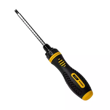 Отвертка PH SL6/PH2/00x180мм, CrV, прорезиненная рукоять, Deli DL626011 (DL626011)