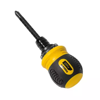 Отвертка PH SL6/PH2/00x95мм, CrV, прорезиненная рукоять, Deli (DL626010)