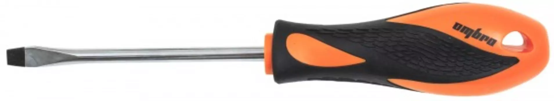 Отвертка плоская SL6.5x100мм, CrV, магнитный наконечник, Ombra Basic 565100 (55123)