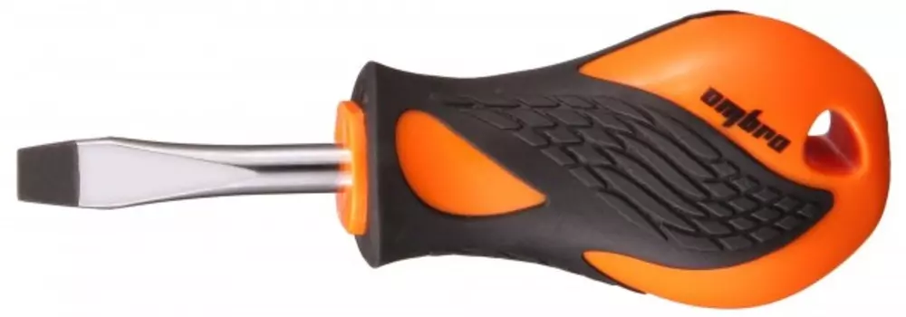 Отвертка плоская SL6.5x38мм, CrV, магнитный наконечник, Ombra Basic 565038 (55122)