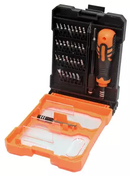 Отвертка с набором бит/насадок, предметов в наборе: 34шт., биты CrV, пластиковый кейс, 5bites TK008 (TK008)