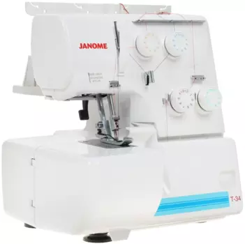 Оверлок Janome T-34, белый