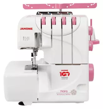 Оверлок Janome T-72, белый
