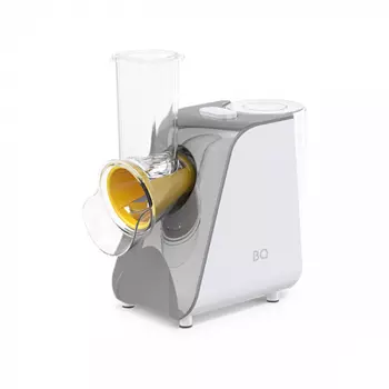 Овощерезка BQ CH1010 для овощей, крупная/мелкая, соломка/пластины, сторон: 1, белый/серый, набор 5 шт.