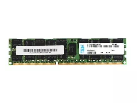 Память DDR3 RDIMM 8Gb, 1066MHz, CL7, 1.35V, Dual Rank, ECC Reg, IBM (49Y1415)