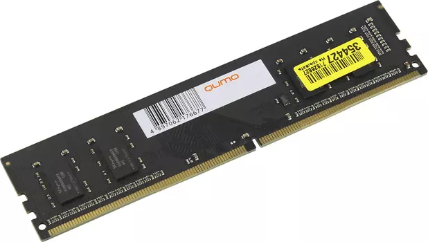 Память DDR4 DIMM 16Gb, 2666MHz, CL19, 1.2 В, Qumo (QUM4U-16G2666P19)