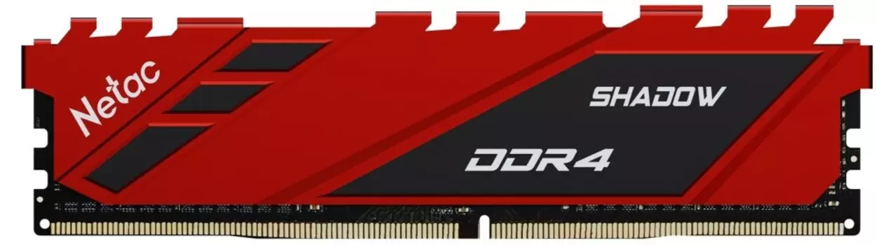 Память DDR4 DIMM 16Gb, 2666MHz, CL19, 1.2 В, Netac, Shadow (NTSDD4P26SP-16R)