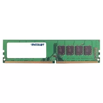 Память DDR4 DIMM 4Gb, 2400MHz, CL17, 1.2V Patriot Memory Signature (PSD44G240082)