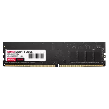 Память DDR4 DIMM 4Gb, 2666MHz, CL19, 1.2V e2e4 (D4-2666-CL19-4G-OEM)