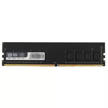 Память DDR4 DIMM 4Gb, 2666MHz, CL19, 1.2 В, BaseTech (BTD42666C19-4GN) Bulk (OEM)