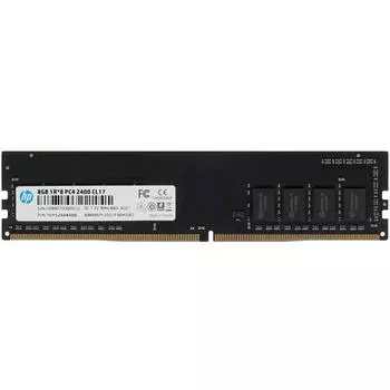 Память DDR4 DIMM 8Gb, 2400MHz, CL17, 1.2 В, HP, V2 series (7EH52AA)