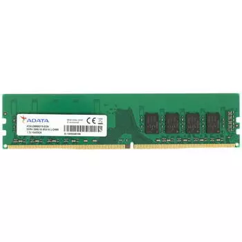 Память DDR4 DIMM 8Gb, 2666MHz, CL19, 1.2 В, ADATA (AD4U26668G19-SGN)