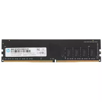 Память DDR4 DIMM 8Gb, 2666MHz, CL19, 1.2 В, HP, V2 series (7EH55AA)