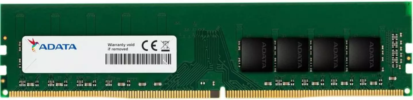 Память DDR4 DIMM 8Gb, 3200MHz, CL22, 1.2 В, ADATA (AD4U32008G22-BGN)
