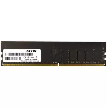 Память DDR4 DIMM 8Gb, 3200MHz, CL22, 1.2V, AFOX (AFLD48PH1P/AFLD48PH2P)