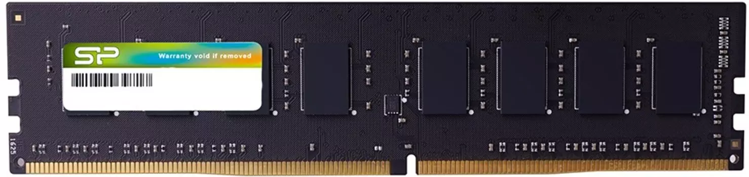 Память DDR4 DIMM 8Gb, 3200MHz, CL22, 1.2V Silicon Power (SP008GBLFU320X02)