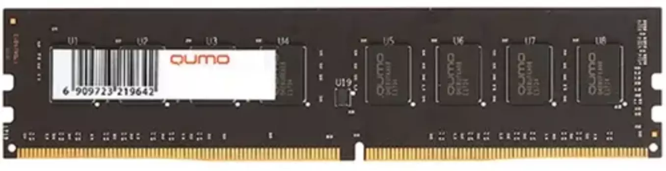Память DDR4 DIMM 8Gb, 3200MHz, CL22, Qumo (QUM4U-8G3200PP22)