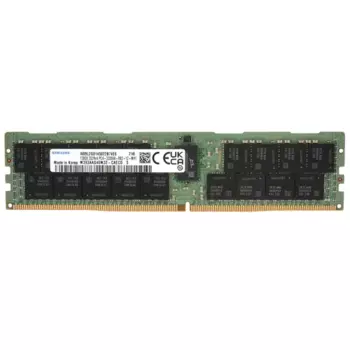 Память DDR4 RDIMM 128Gb, 3200MHz, CL22, 1.2V, Quad Rank, ECC Reg, Samsung (M393AAG40M32-CAE)