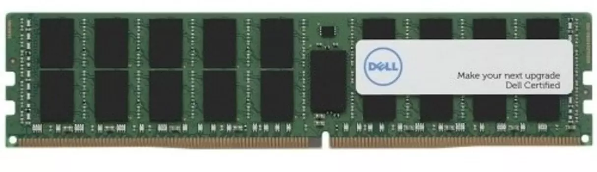 Память DDR4 RDIMM 64Gb, 2933MHz, CL21, 1.2V, Dual Rank, ECC Reg, DELL (370-AEQG)