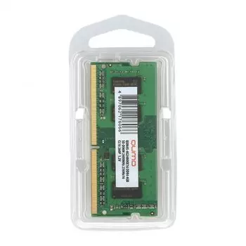 Память DDR4 SODIMM 16Gb, 2400MHz, CL17, 1.2 В, Qumo, QUM4S-16G2400N17 (QUM4S-16G2400N17)