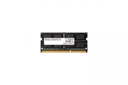 Память DDR4 SODIMM 16Gb, 2666MHz, CL19, 1.2V, CBR (CD4-SS16G26M19-01) Retail