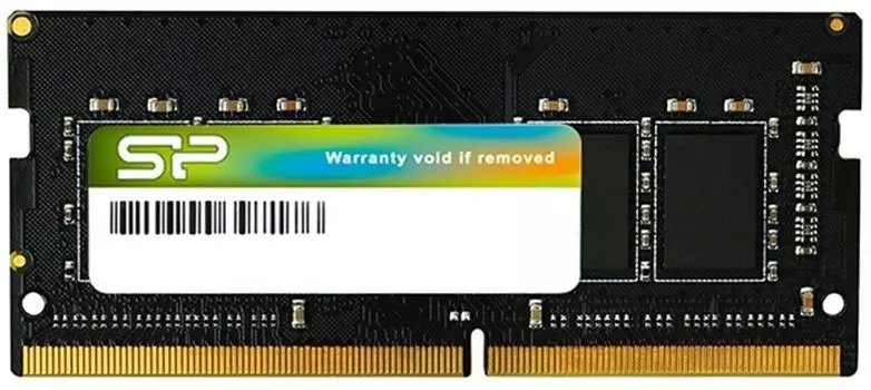 Память DDR4 SODIMM 16Gb, 2666MHz, CL19, 1.2 В, Silicon Power (SP016GBSFU266B02)