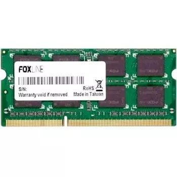 Память DDR4 SODIMM 16Gb, 3200MHz, CL22, 1.2 В, Foxline (FL3200D4ES22-16G)