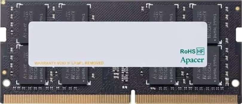 Память DDR4 SODIMM 32Gb, 2666MHz, CL19, 1.2V, Apacer (ES.32G2V.PRI) Retail