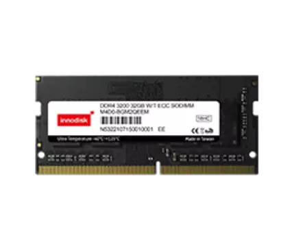 Память DDR4 SODIMM 32Gb, 3200MHz, 1.2 В, InnoDisk, Ultra Temperature Industrial Memory (M4D0-BGM2QEEM)