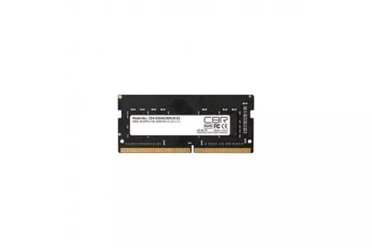 Память DDR4 SODIMM 4Gb, 2666MHz, CL19, 1.2V, CBR (CD4-SS04G26M19-01) Retail