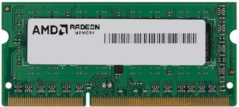 Память DDR4 SODIMM 4Gb, 3000MHz, CL16, 1.35 В, AMD, Radeon R9 Gamer Series (R944G3000S1S-U)
