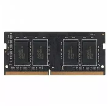Память DDR4 SODIMM 8Gb, 2133MHz, CL15, 1.2 В, AMD, R7 Performance Series Black (R748G2133S2S-UO) Bulk (OEM)