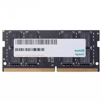 Память DDR4 SODIMM 8Gb, 2666MHz, CL19, 1.2 В, Apacer (AS08GGB26CQYBGH/ ES.08G2V.GNH)