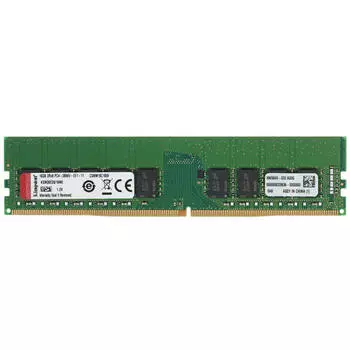 Память DDR4 UDIMM 16Gb, 2666MHz, CL19, 1.2V, Dual Rank, ECC, Kingston (KSM26ED8/16HD)