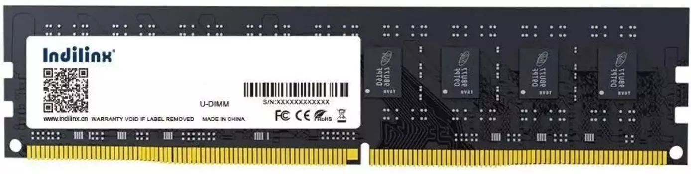 Память DDR5 DIMM 16Gb, 4800MHz, CL40, 1.1V, Indilinx (IND-ID5P48SP16X) Retail