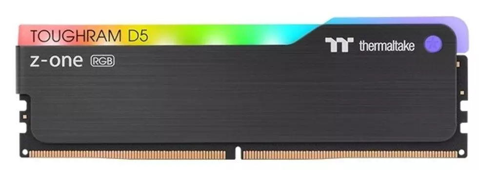 Память DDR5 DIMM 16Gb, 5200MHz, CL40, 1.1 В, Thermaltake, TOUGHRAM Z-ONE RGB D5 (RG30D516GX1-5200C40S) Retail